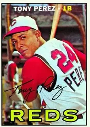 1967 Topps #476 Tony Pérez