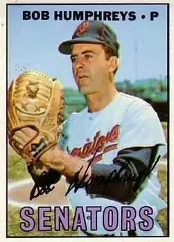 1967 Topps #478 Bob Humphreys