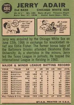 Back of Jerry Adair
