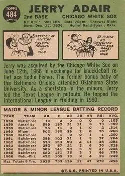 Back of Jerry Adair