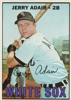 1967 Topps #484 Jerry Adair