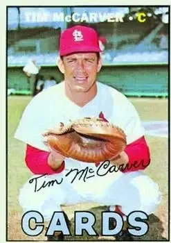 1967 Topps #485 Tim McCarver