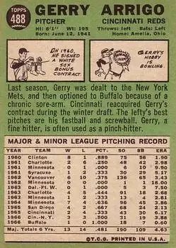 Back of Gerry Arrigo