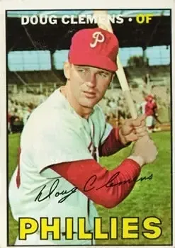 1967 Topps #489 Doug Clemens
