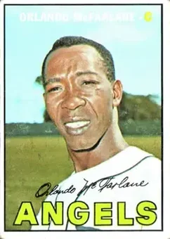 1967 Topps #496 - Orlando McFarlane - California Angels