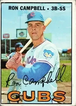 1967 Topps #497 Ron Campbell