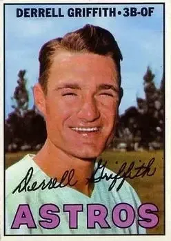 1967 Topps #502 Derrell Griffith