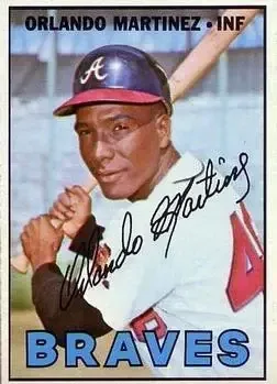 1967 Topps #504 Orlando Martinez