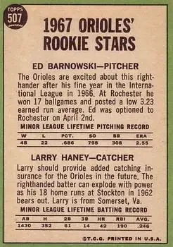 Back of Card #507