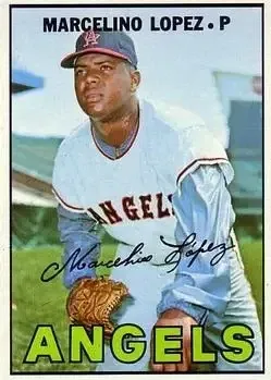 1967 Topps #513 Marcelino Lopez