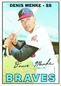 1967 Topps #518 Denis Menke