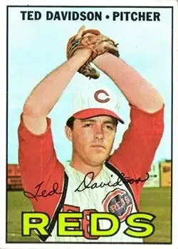 1967 Topps #519 Ted Davidson