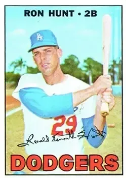 1967 Topps #525 Ron Hunt