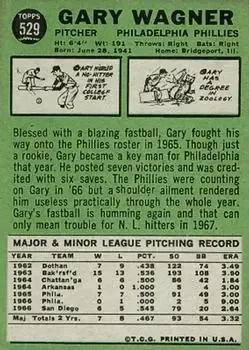 Back of Gary Wagner