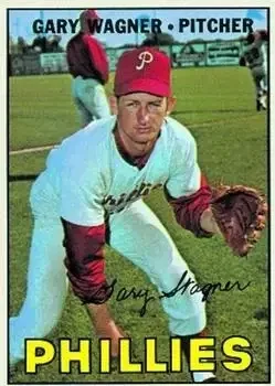 1967 Topps #529 Gary Wagner