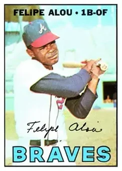1967 Topps #530 - Felipe Alou - Atlanta Braves