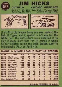 Back of Jim Hicks