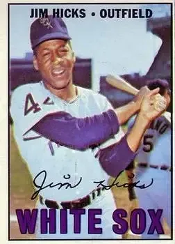 1967 Topps #532 Jim Hicks