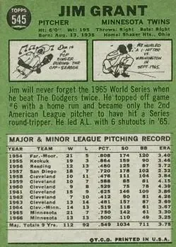 Back of Jim Grant