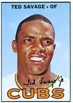 1967 Topps #552 Ted Savage