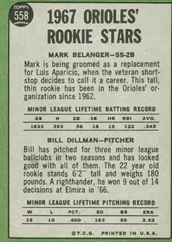 Back of Card #558