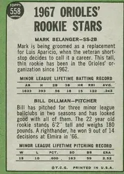 Back of Card #558