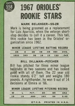 Back of Card #558