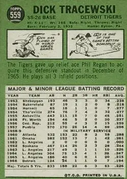 Back of Dick Tracewski