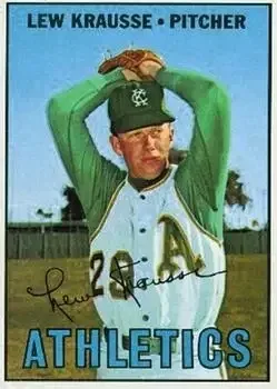 1967 Topps #565 Lew Krausse