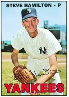 1967 Topps #567 - Steve Hamilton - New York Yankees