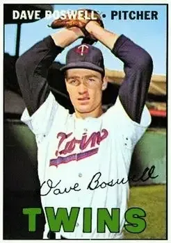 1967 Topps #575 Dave Boswell
