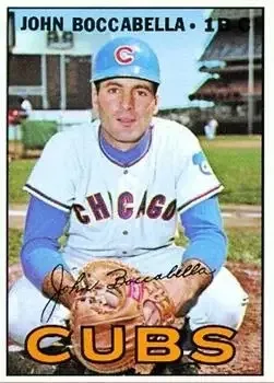 1967 Topps #578 John Boccabella