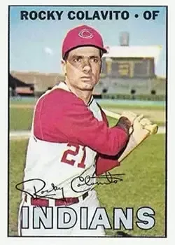 1967 Topps #580 Rocky Colavito