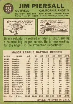 Back of Jim Piersall