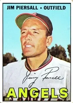 1967 Topps #584 Jim Piersall