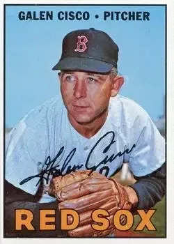 1967 Topps #596 Galen Cisco
