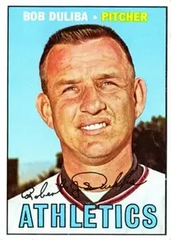 1967 Topps #599 Bob Duliba