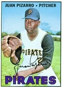 1967 Topps #602 Juan Pizarro