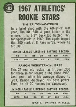 Back of Card #603