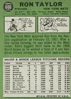 Back of Ron Taylor