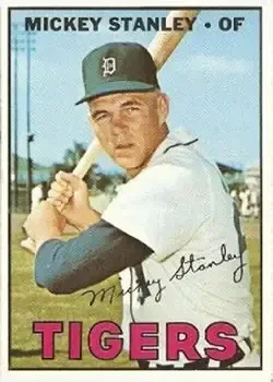1967 Topps #607 Mickey Stanley