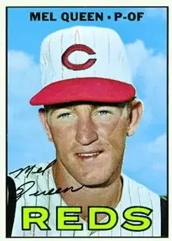 1967 Topps #374 Mel Queen