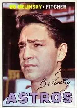 1967 Topps #447 Bo Belinsky
