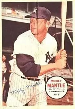 Front of Mickey Mantle