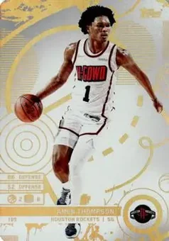 2025-26 Topps Match Attax #105 - Amen Thompson - Houston Rockets 2025-26 Topps Match Attax #105 - Amen Thompson - Houston Rockets