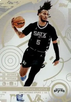 2025-26 Topps Match Attax #118 Stephon Castle