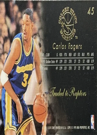 Verso de Carlos Rogers