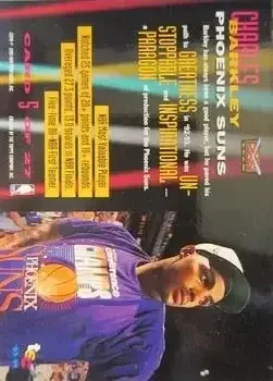 Back of Charles Barkley