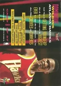 Back of Dominique Wilkins