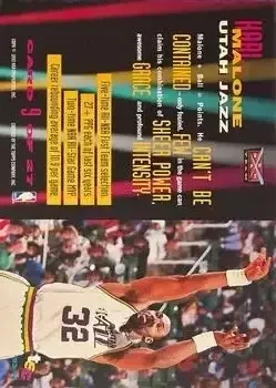 Back of Karl Malone